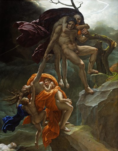 A Scene of the Deluge by Anne Louis Girodet de Roussy Trioson